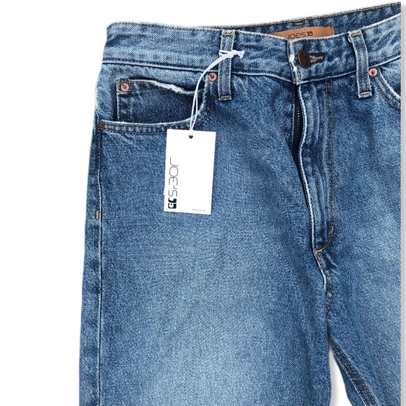 Joe's Jeans Frayed High Rise Straight Crop… - Picture 3 of 4